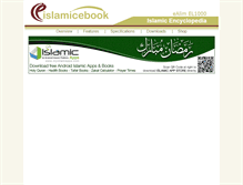 Tablet Screenshot of islamicebook.com
